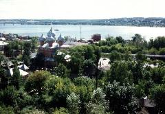 Kostroma, Panorama del rio Volga
